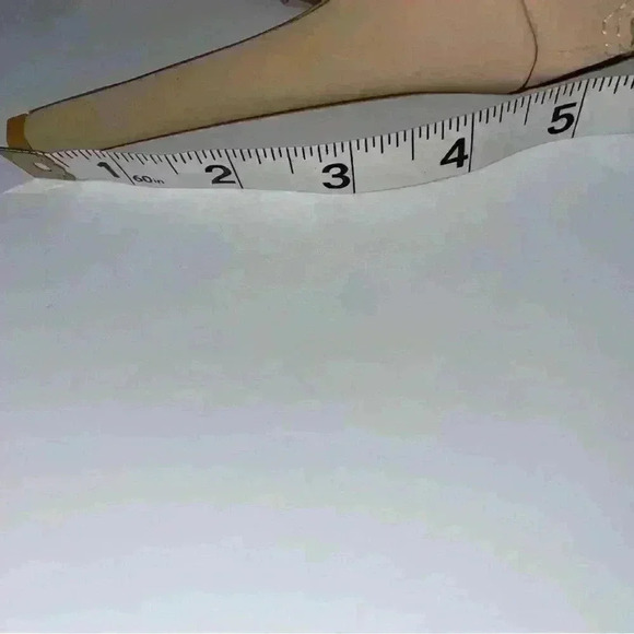 NEW Qupid Gladiator lace up nude peep toe mesh suede 4.5” heels women size 7 - Picture 14 of 15